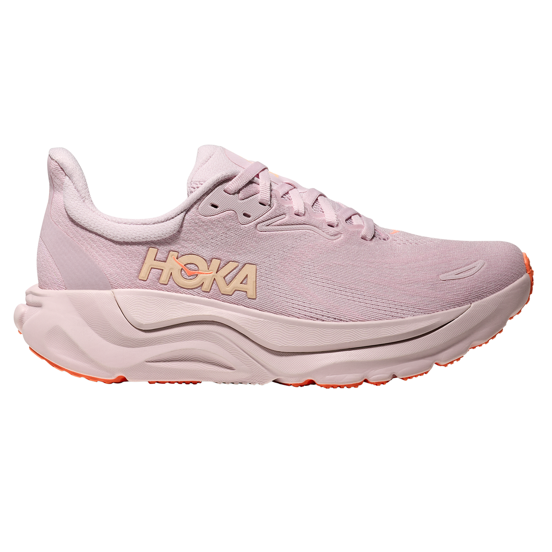 Hoka Damen Arahi 8 – Lilac Cream/Neon Cantaloupe – Stabilität – SS26