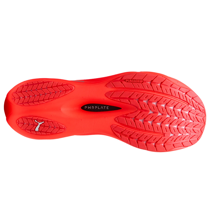 Puma Mens Deviate NITRO 4 - Ultra Red/Puma Silver - Neutral - AW26