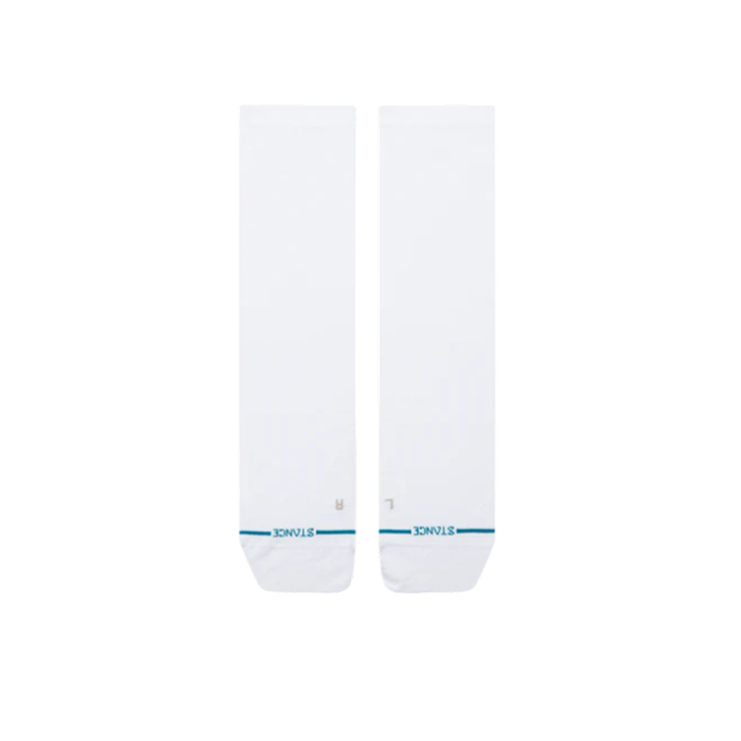 Stance Solid Ultra Light Crew - White