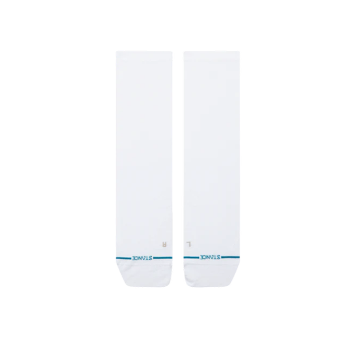 Stance Solid Ultra Light Crew - White