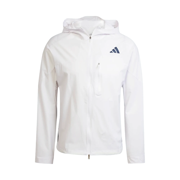 Adidas Mens Adizero Jacket - White