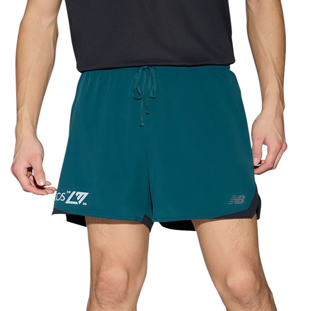 New Balance Herren London Edition RC Essentials Short 5" – Medusa Green – SS26