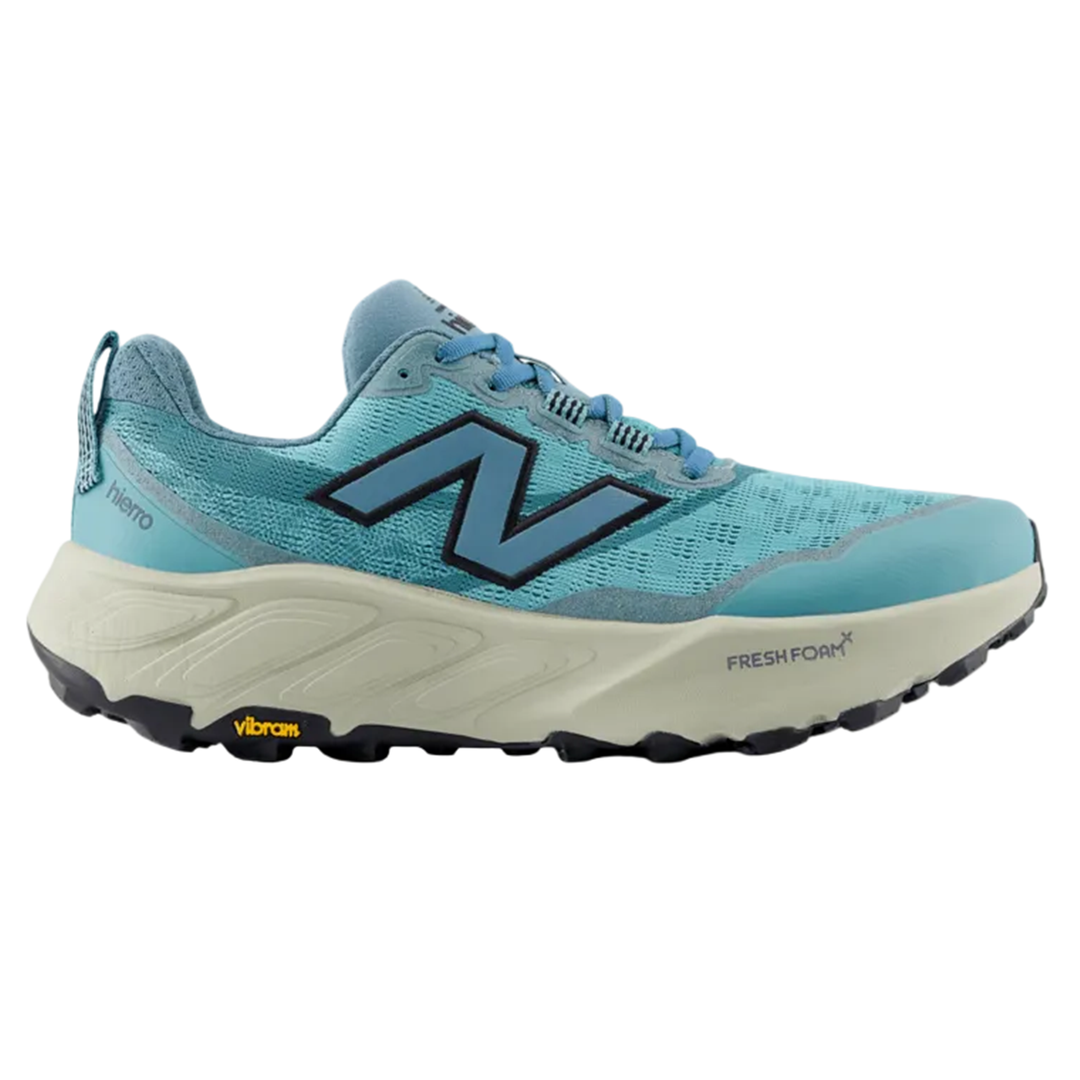 New Balance Mens Fresh Foam Hierro V9 Wide - 2E Width - Faded Teal/Black - Trail - SS26