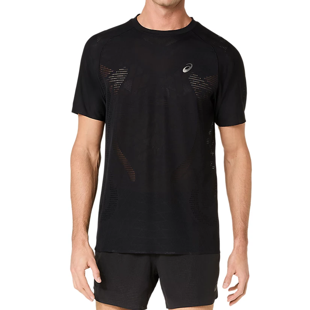 Asics Mens Metarun SS Top - Performance Black