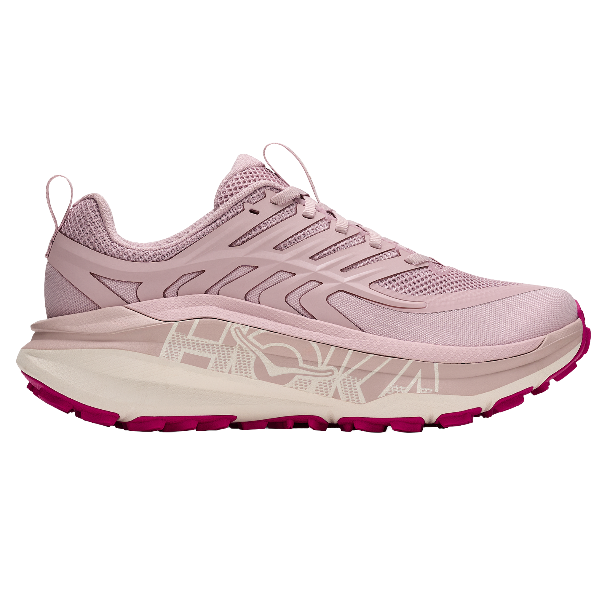 Hoka Womens Stinson 8 - Pink Opal/Alabaster - Trail - AW26