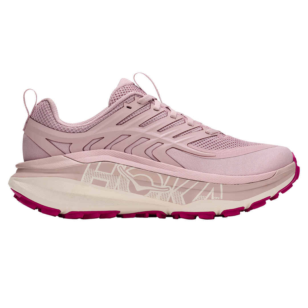 Hoka Womens Stinson 8 - Pink Opal/Alabaster - Trail - AW26