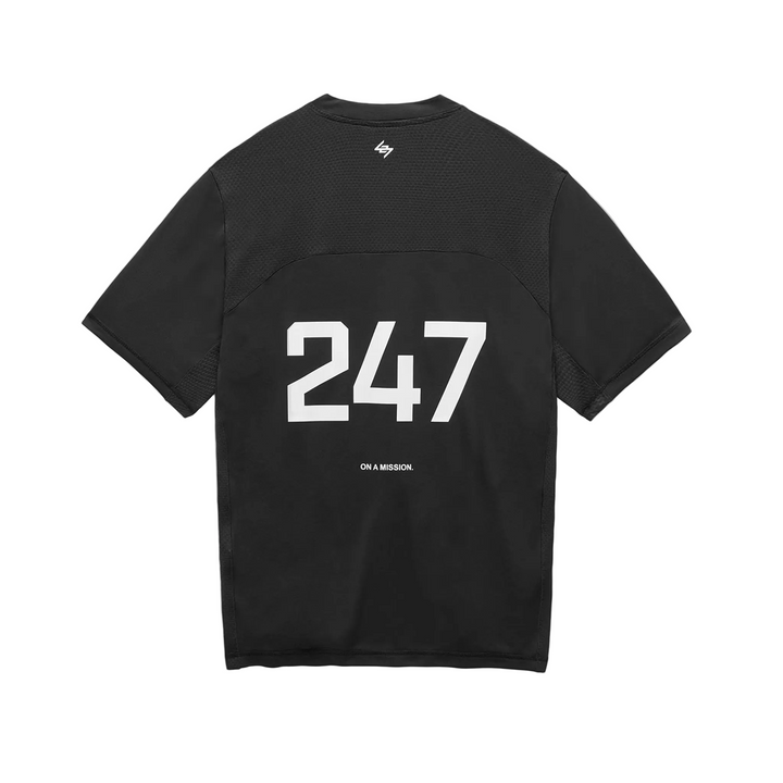 247 Represent Mens Numbers Tee - Jet Black - AW26