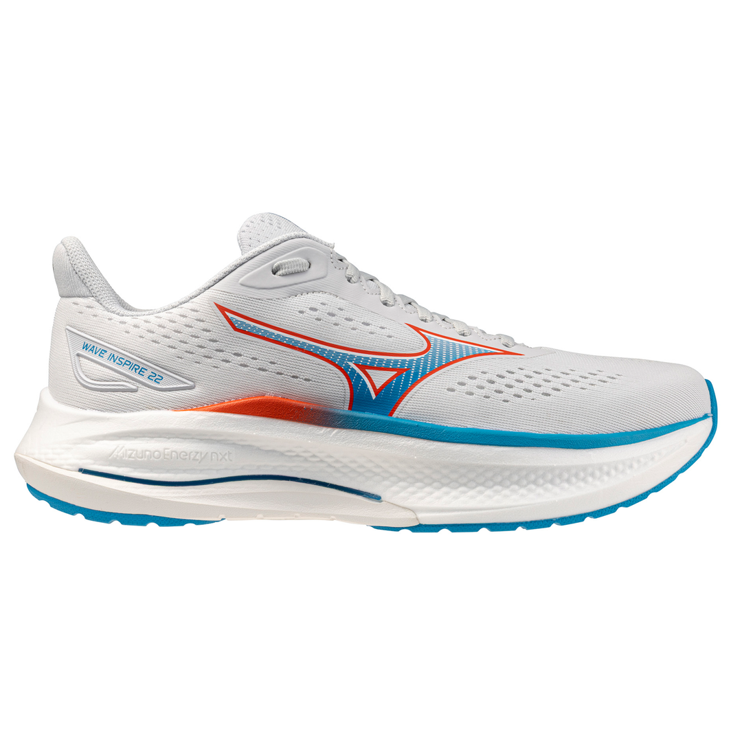Mizuno Mens Wave Inspire 22 - Cloudscape - Stability - AW26