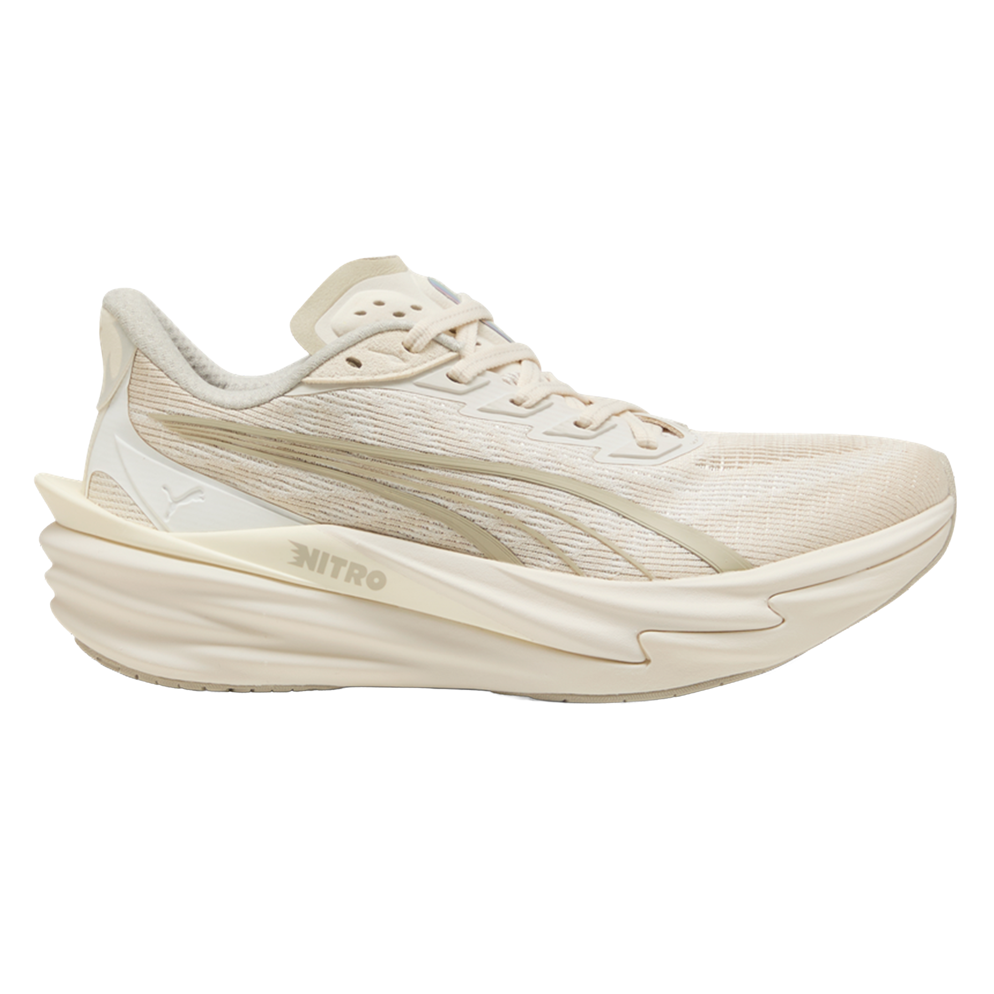 Puma Womens Deviate NITRO 4 - Alpine Snow/Warm White - Neutral - SS26