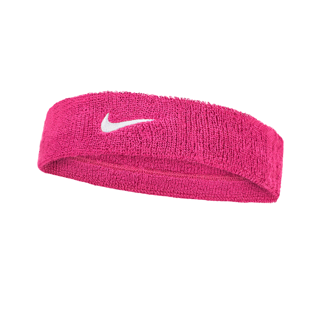 Nike Swoosh Classic Headband - Vivid Pink/White