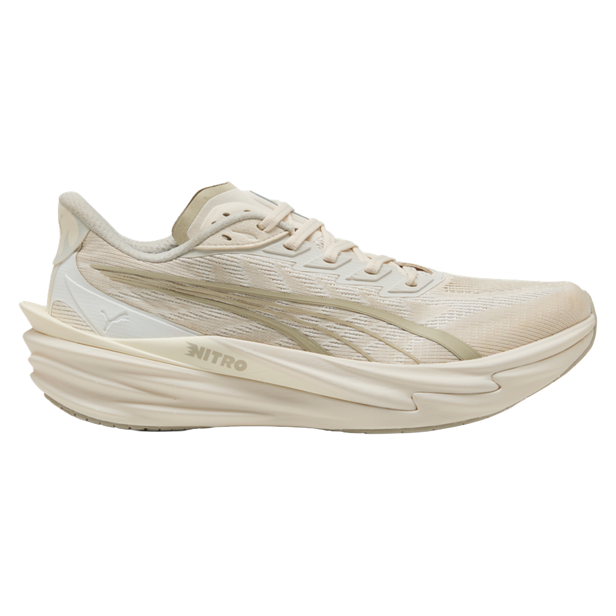 Puma Mens Deviate NITRO 4 - Alpine Snow/Warm White - Neutral - SS26