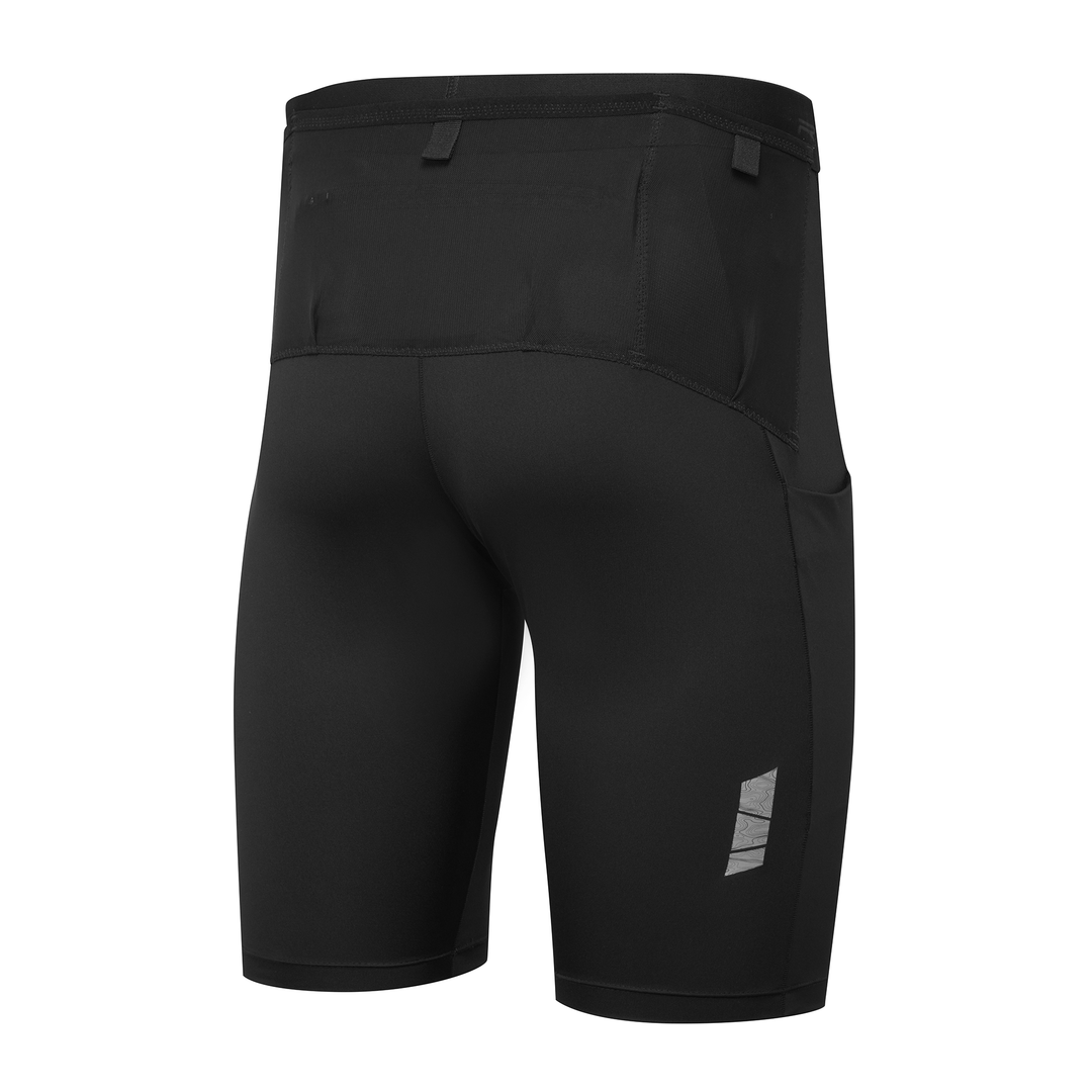 RonHill Mens Tech All-Terrain 10" Half Tight - All Black - SS26