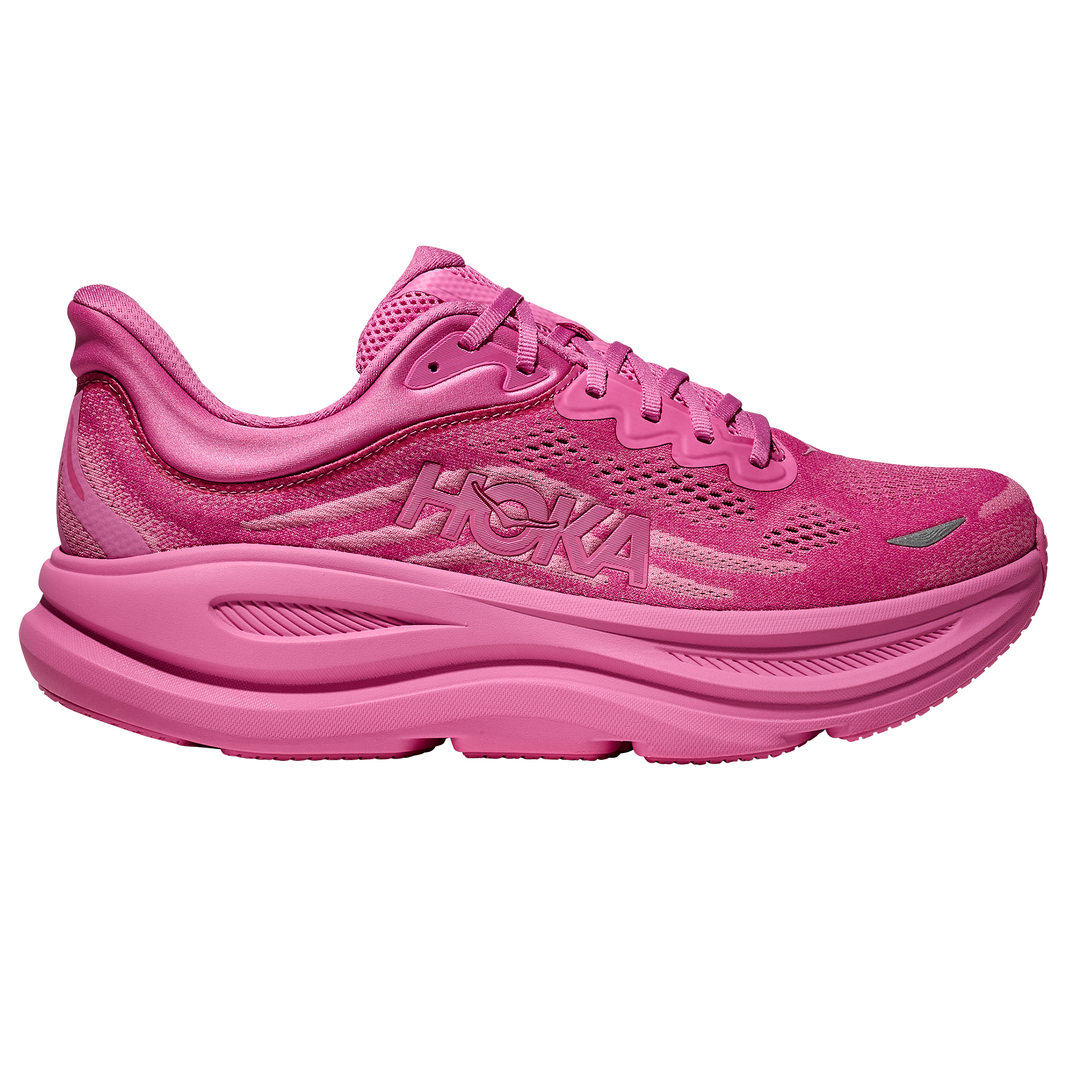 Hoka Mens Bondi 9 - Crabapple/Crabapple - Neutral - SS26
