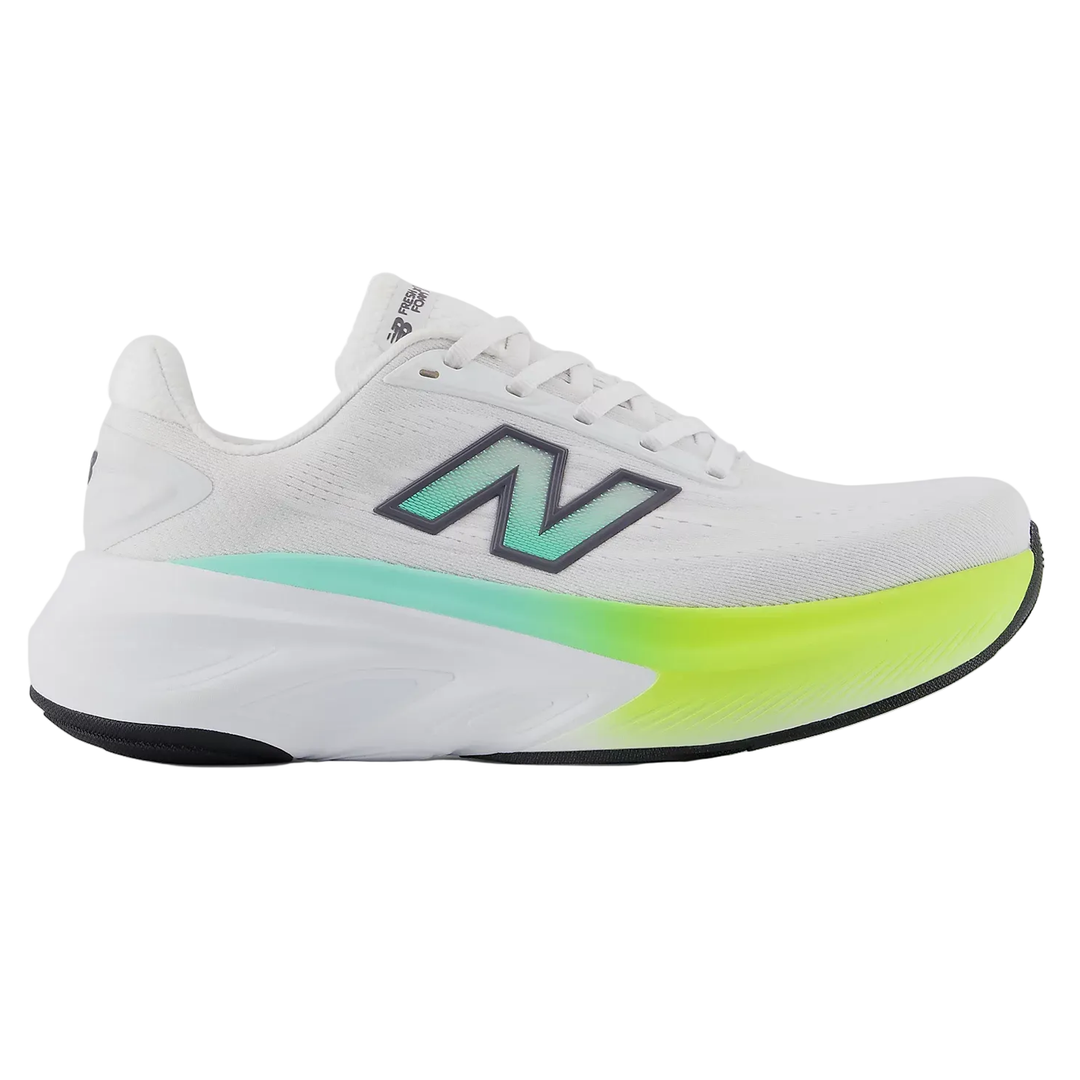 New Balance Womens Fresh Foam X More v6 - White/Bright Mint - Neutral - AW26