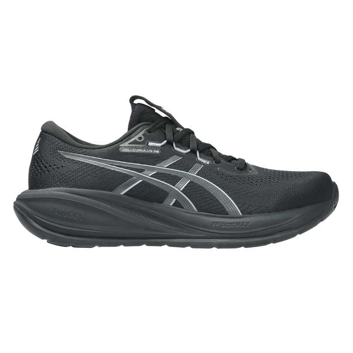 Asics Mens Gel Cumulus 28 - Black/Carrier Grey - Neutral - SS26