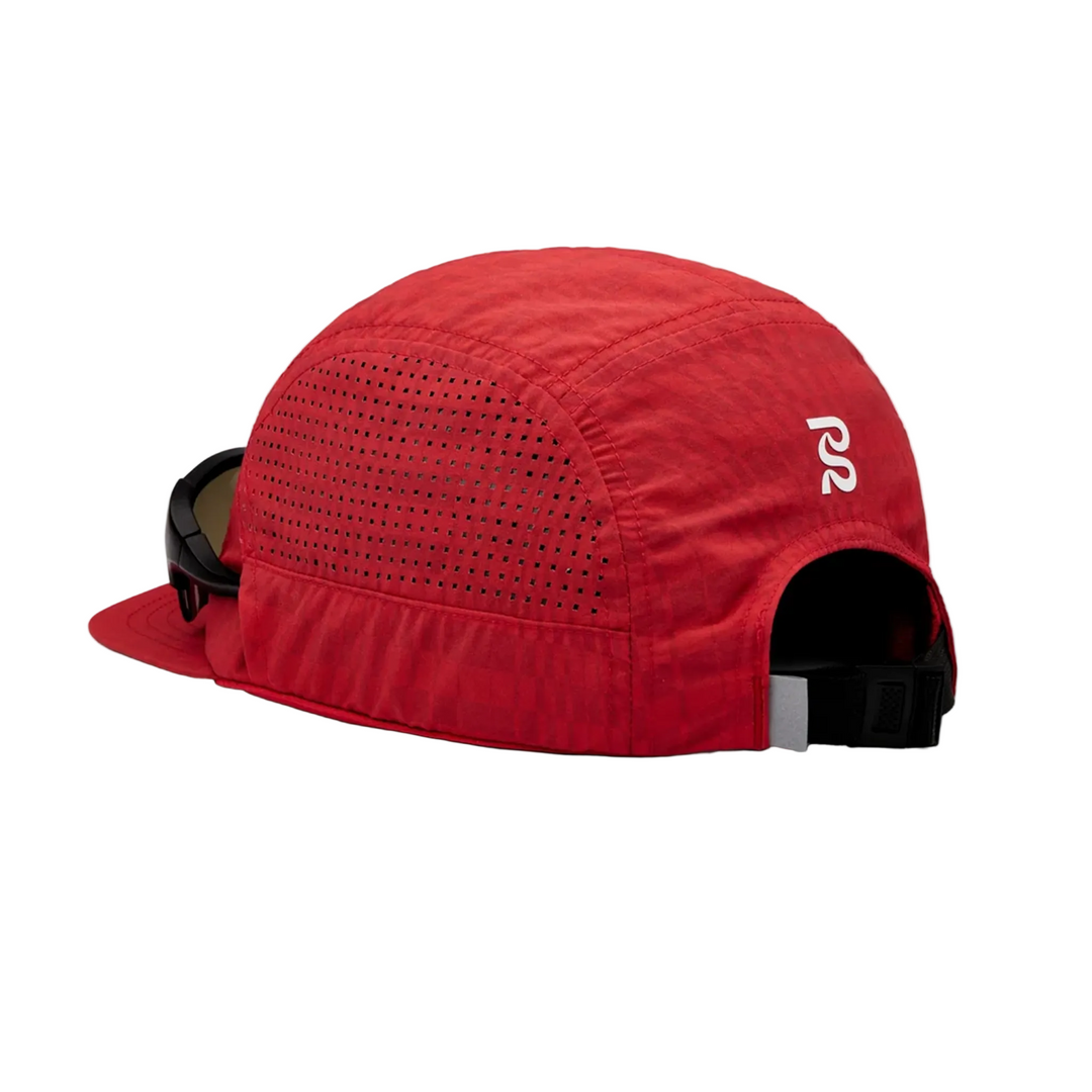 Bandit Nylon Humofit™ Run Hat with Sunglasses Holder - Oxide Red/Signal Red - AW26