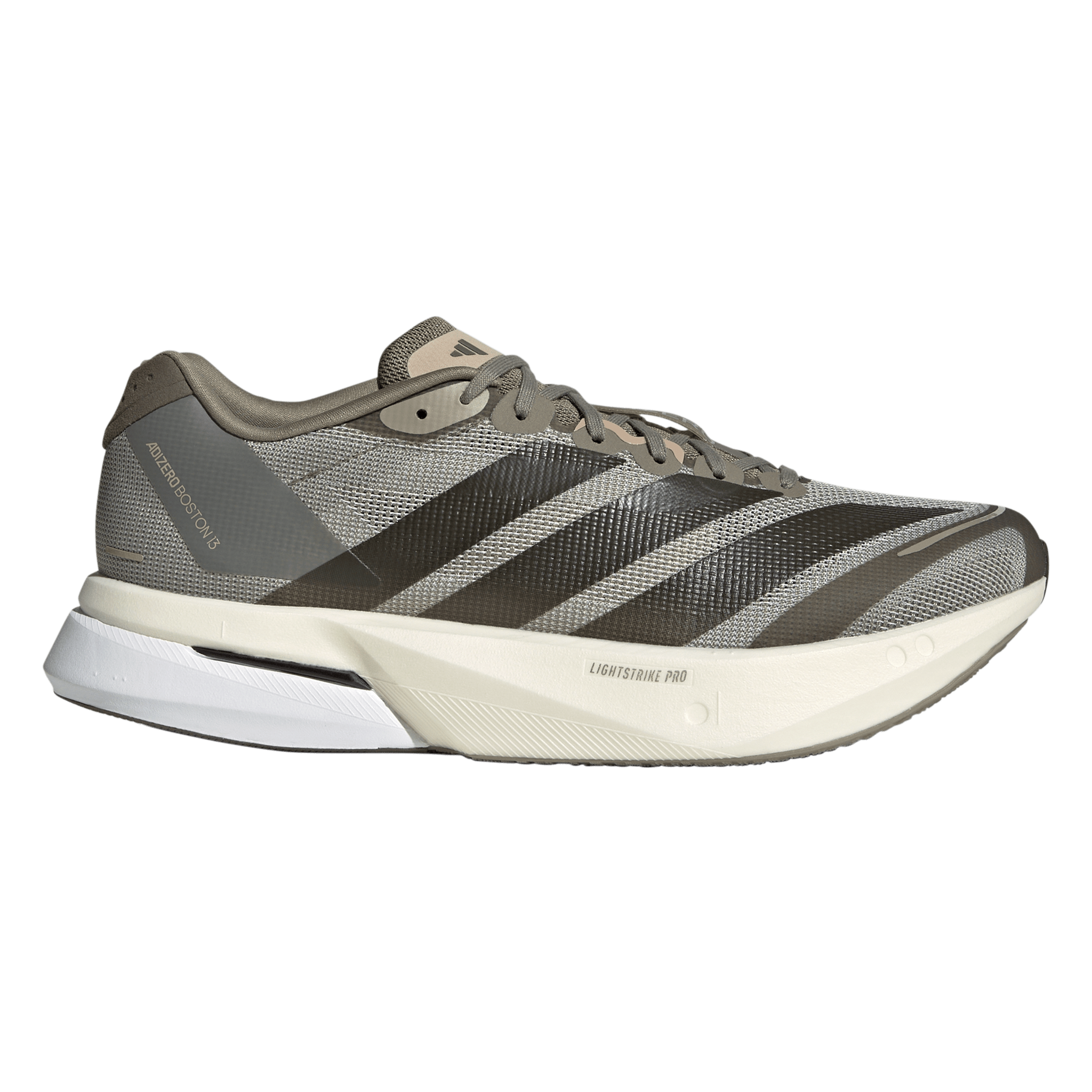 Adidas Mens Adizero Boston 13 - Clay/Shadow Olive/Branch - Neutral - AW26