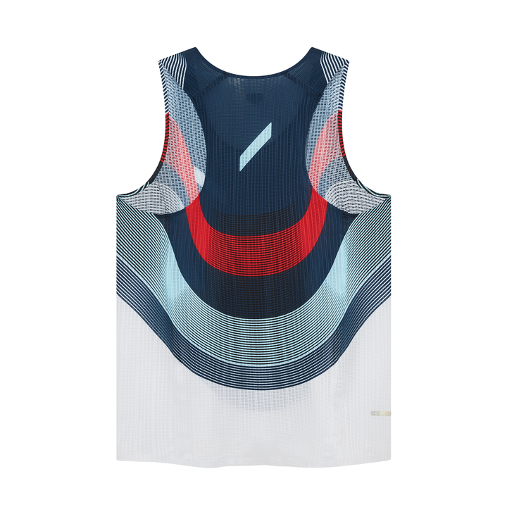 Soar Womens Race Vest - Navy/Red/Whte - SS26