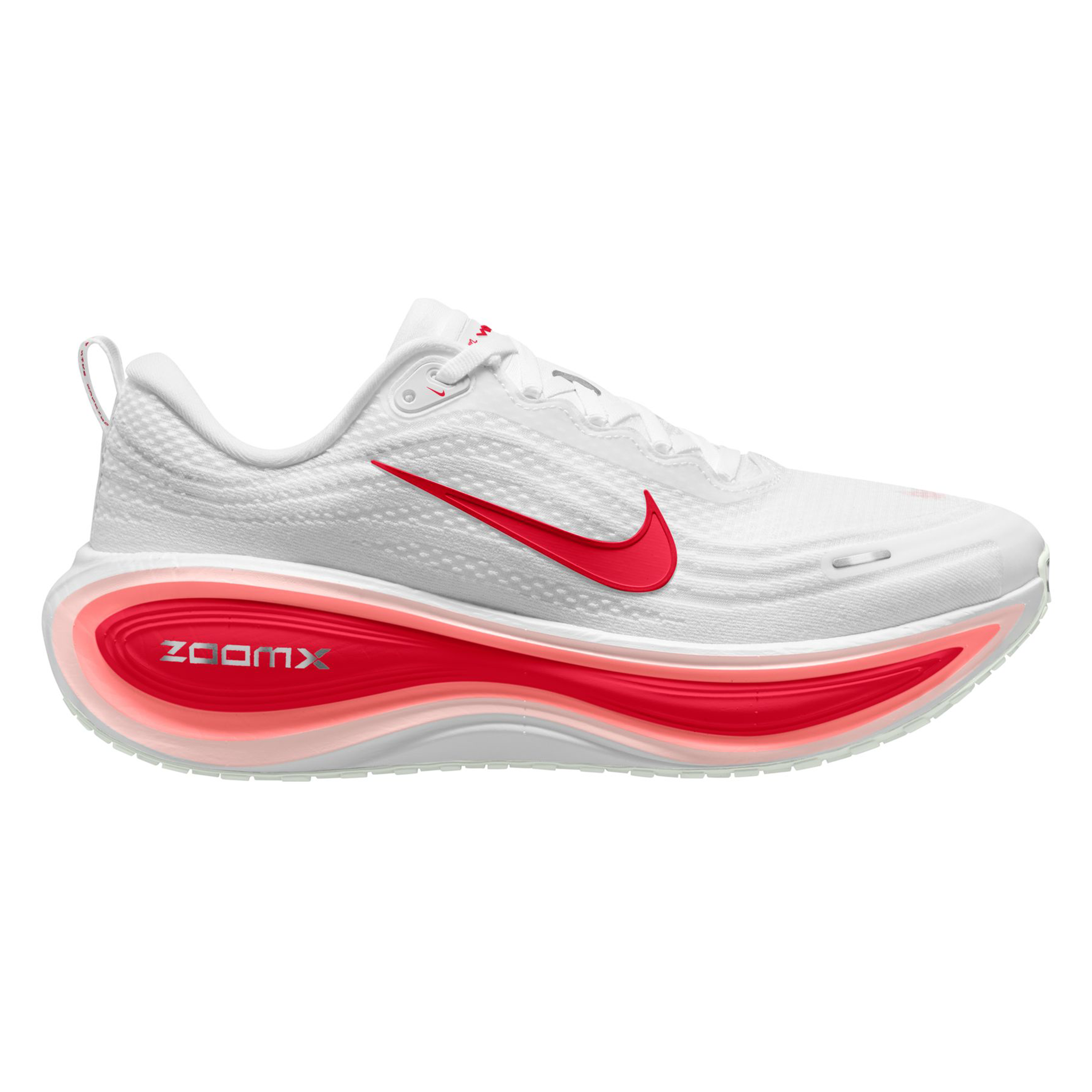 Nike Mens Vomero Plus - White/University Red/Dark Melon - Neutral - HO25