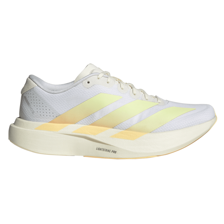 Adidas Womens Adizero Evo SL Woven - Footwear White/Ice Tangerine/Off White - Neutral - AW26