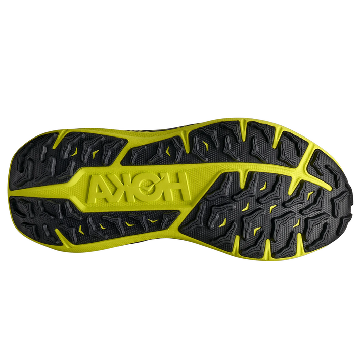 Hoka Mens Stinson 8 - Black/Hoka Citrus - Trail - AW26