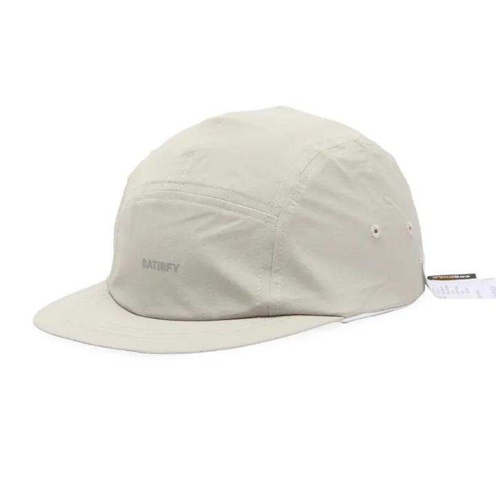 Satisfy Unisex PeaceShell Cordura Trail Cap – Hellgrau – SS26