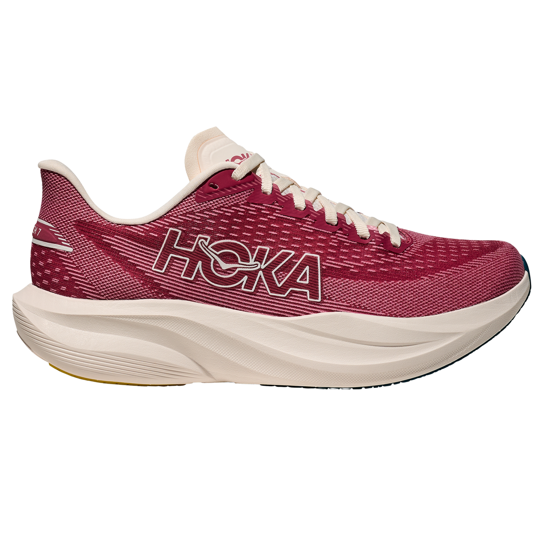 【ローズ】 Hoka Womens Mach 7 - Lingonberry/Cranberry - Neutral - SS26 – Run