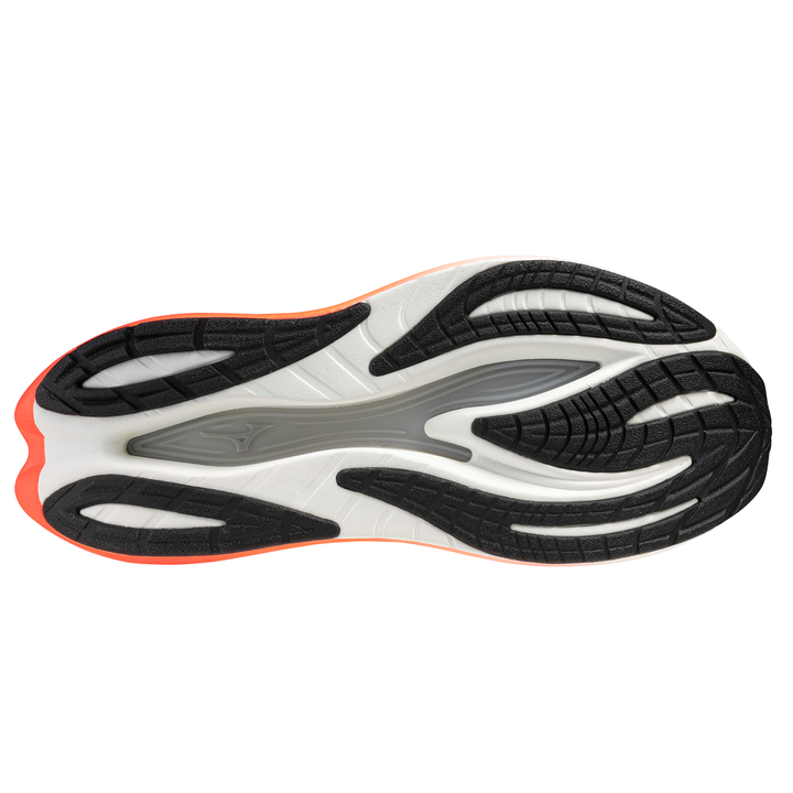 Mizuno Unisex Neo Vista 3 - Black/Mirage Gray/Lava Orange - AW26