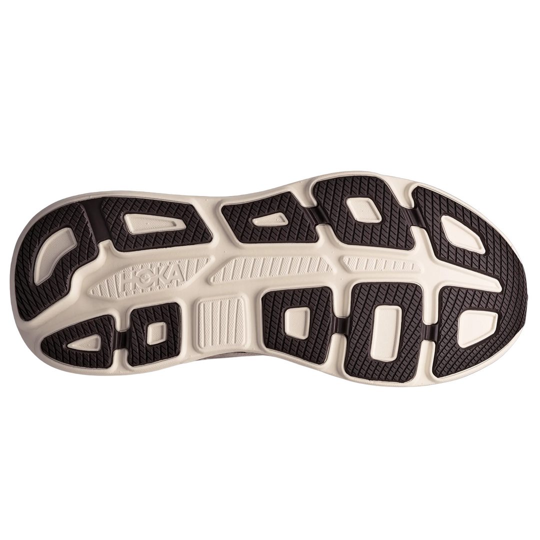 Hoka Mens Bondi 9 - River Rock Grey/Alabaster - Neutral - AW26