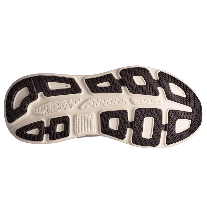 Hoka Mens Bondi 9 - River Rock Grey/Alabaster - Neutral - AW26