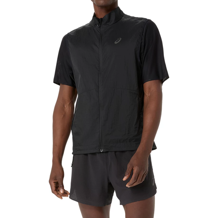 Asics Mens Metarun Packable Gilet - Performance Black