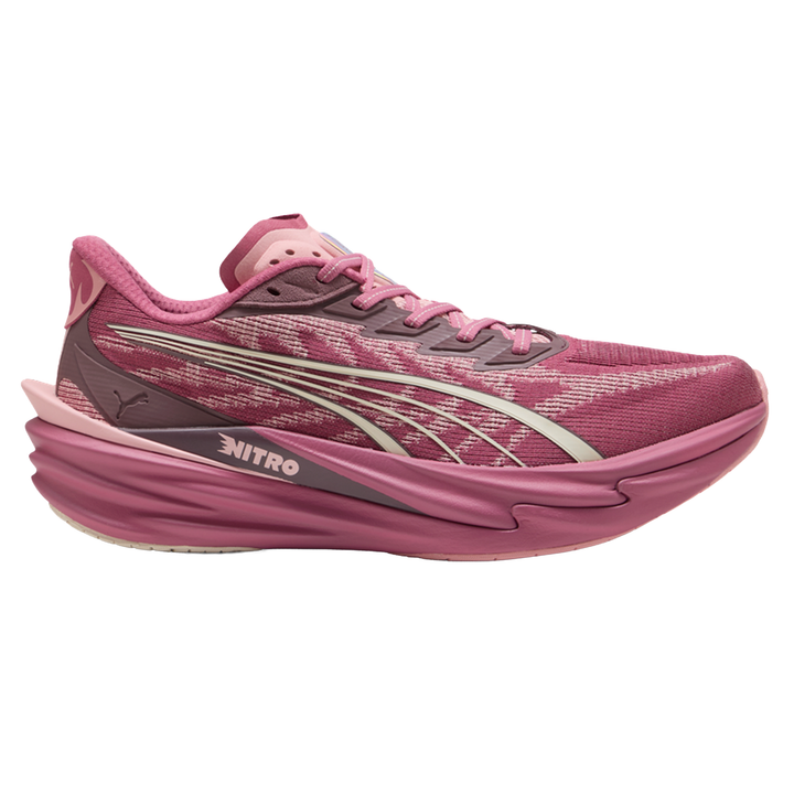 Puma Mens Deviate NITRO 4 - Dusty Orchid/Rosy Outlook - Neutral - AW26