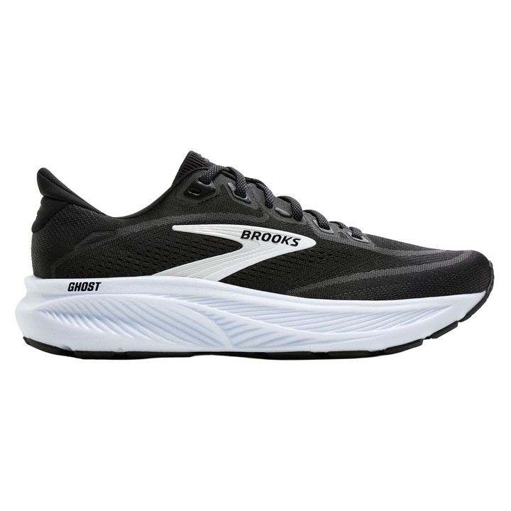 Brooks Mens Ghost 18 - Black/Grey/White - Neutral - AW26