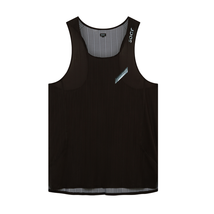 Soar Herren Race Weste 2.0 – Schwarz – SS26