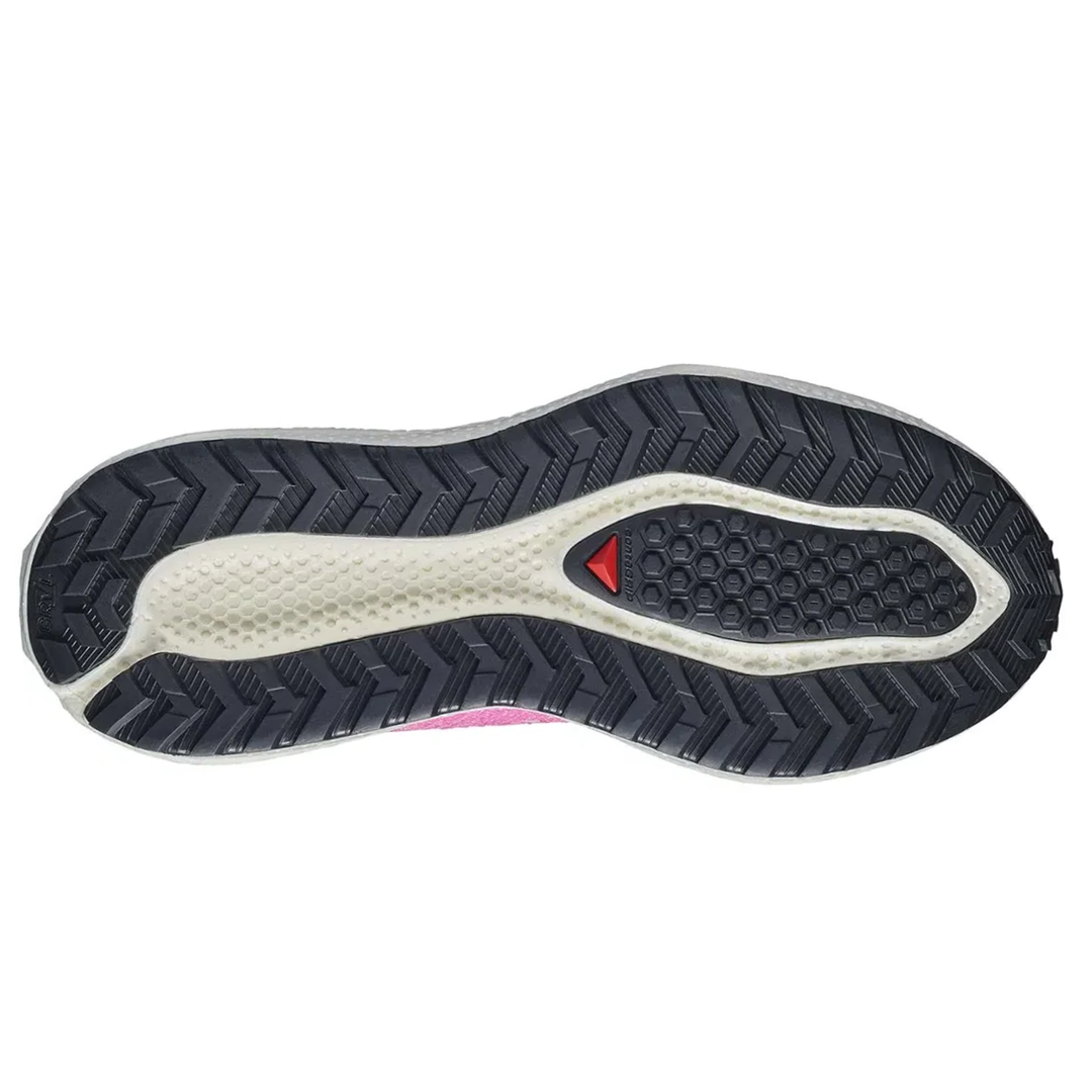 Salomon Womens Aero Glide 4 GRVL - Vanilla Ice/Knockout Pink - Trail - SS26