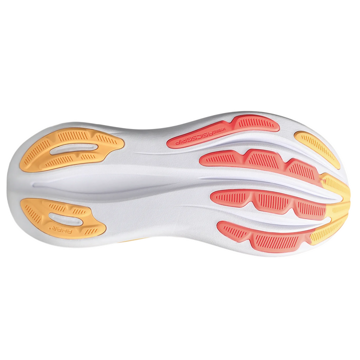 Asics Womens Gel Nimbus 28 Ignite - White/Sun Coral - Neutral - AW26