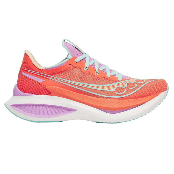 Saucony Womens Endorphin Pro 5 - Fire/Orchid - Neutral - SS26