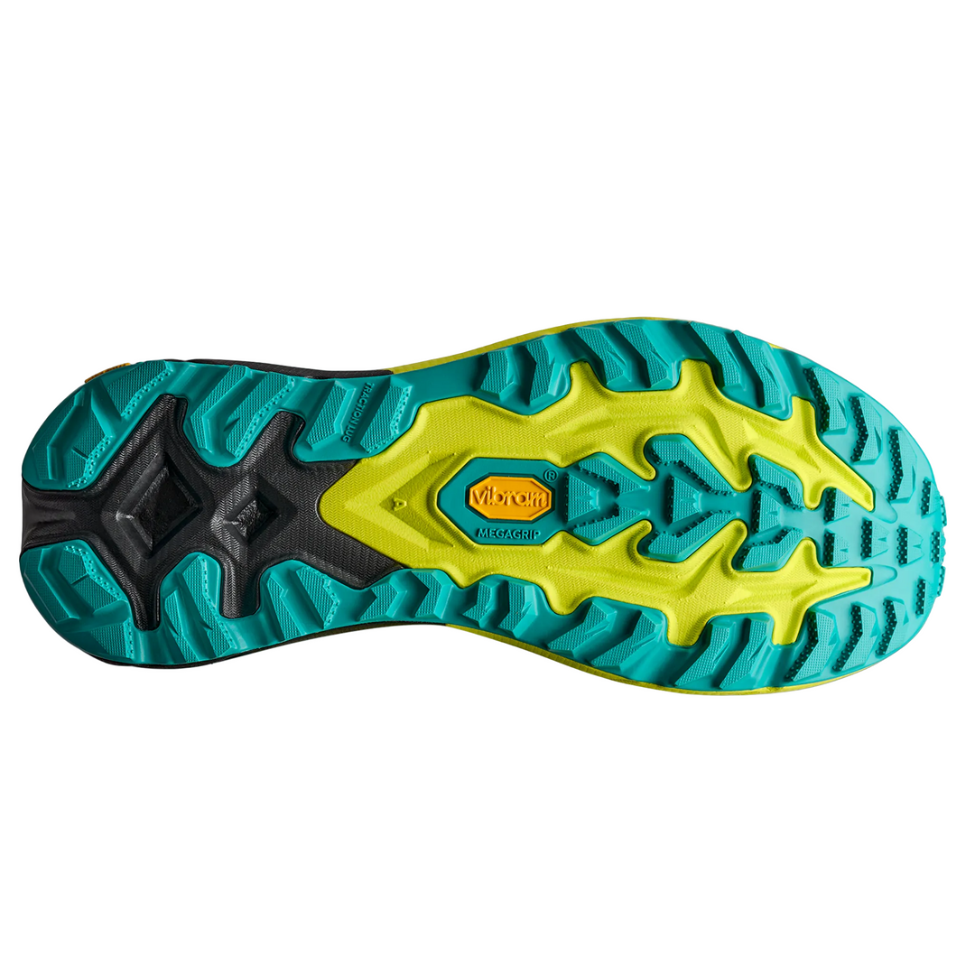 Hoka Mens Mafate 5 - Black/Hoka Citrus - Trail - AW26