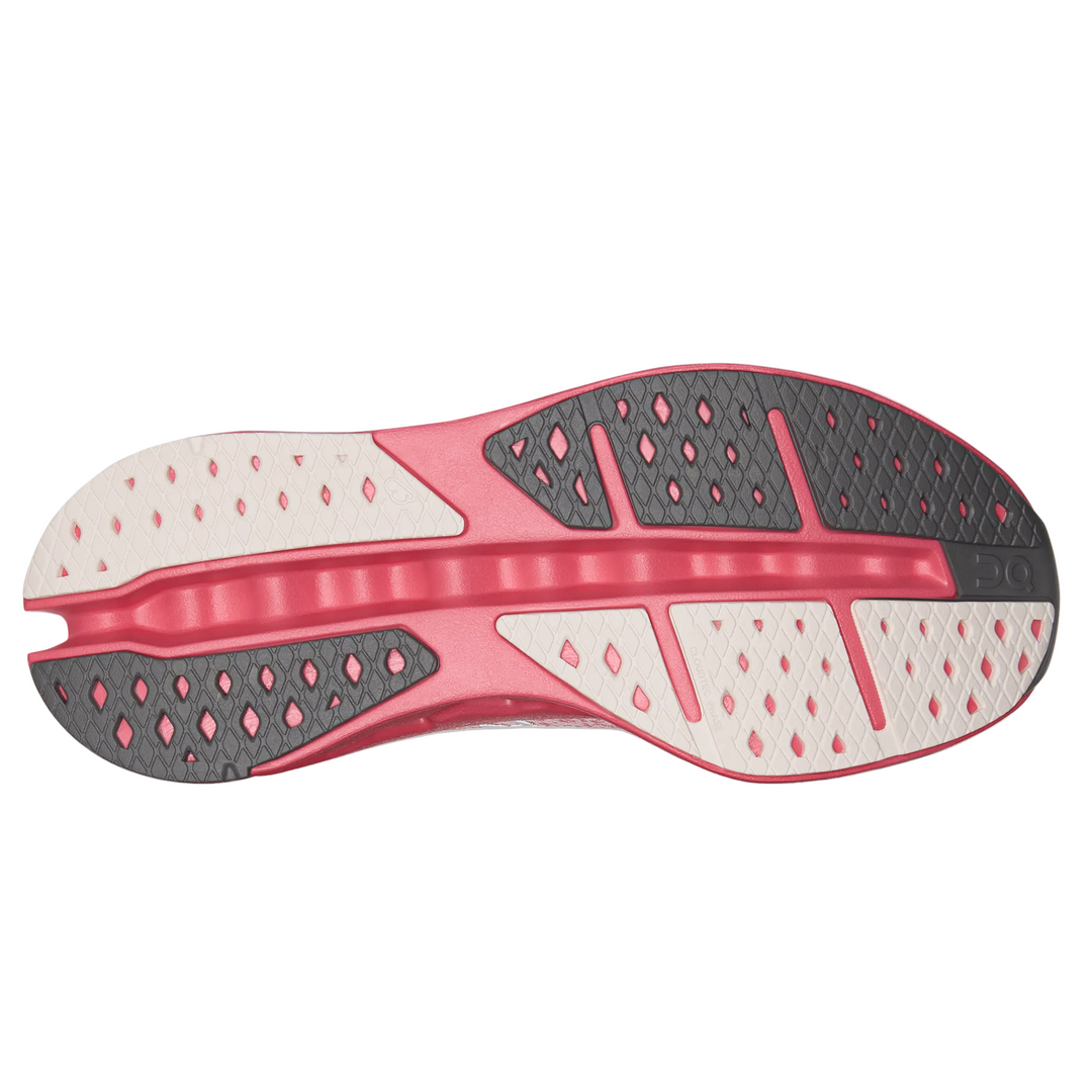 ON Womens Cloudsurfer Max - White/Camellia - AW26