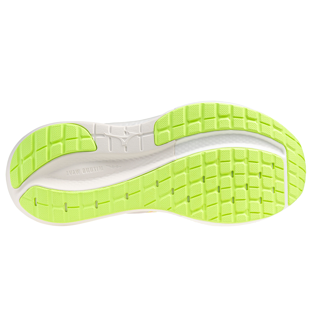 Mizuno Womens Wave Inspire 22 - Cloudscape/Desert Flower/Lime - Stability - AW26