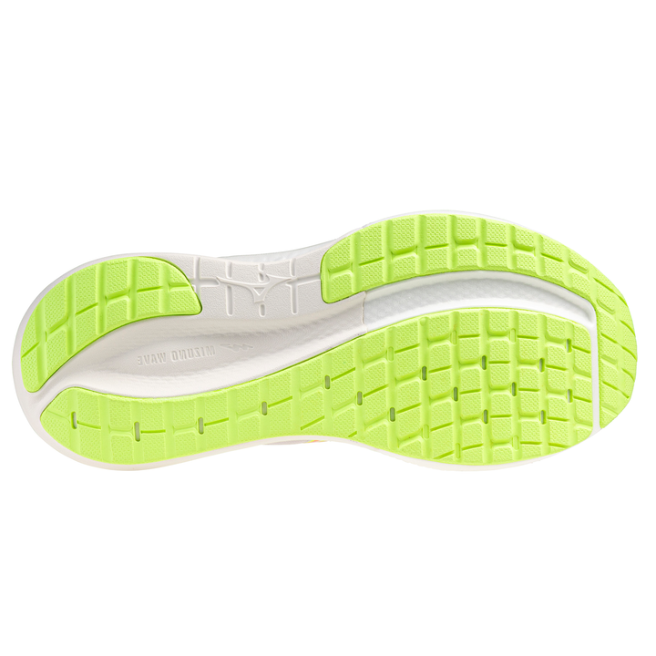 Mizuno Womens Wave Inspire 22 - Cloudscape/Desert Flower/Lime - Stability - AW26