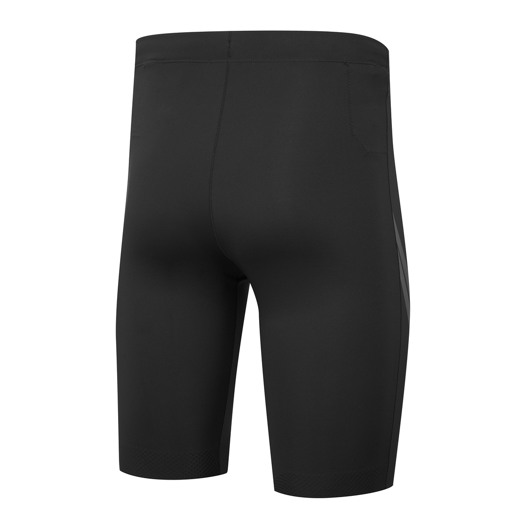 RonHill Mens Tech Race Half Tight - All Black - SS26