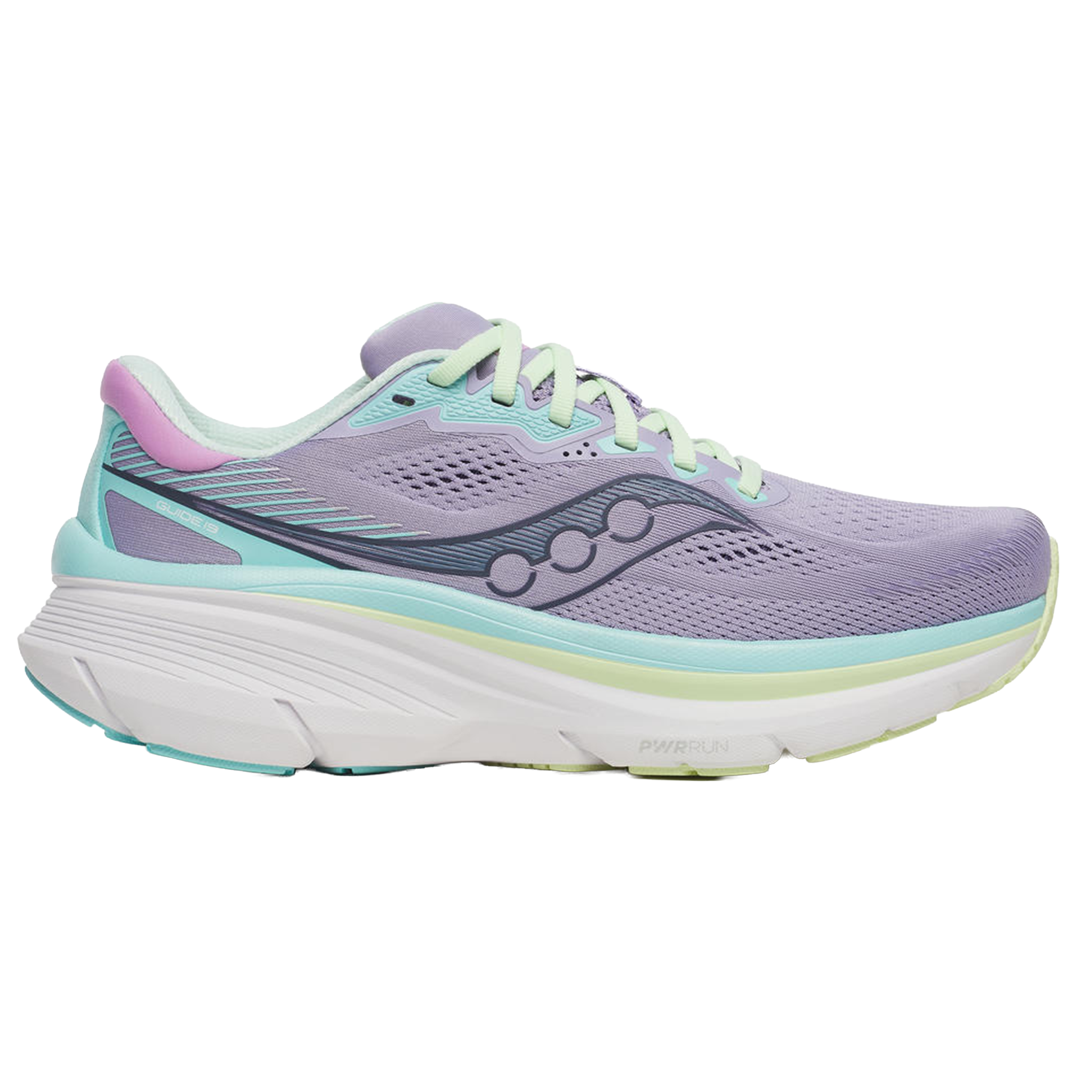 Saucony Womens Guide 19 - Haze/Splash - Stability - SS26