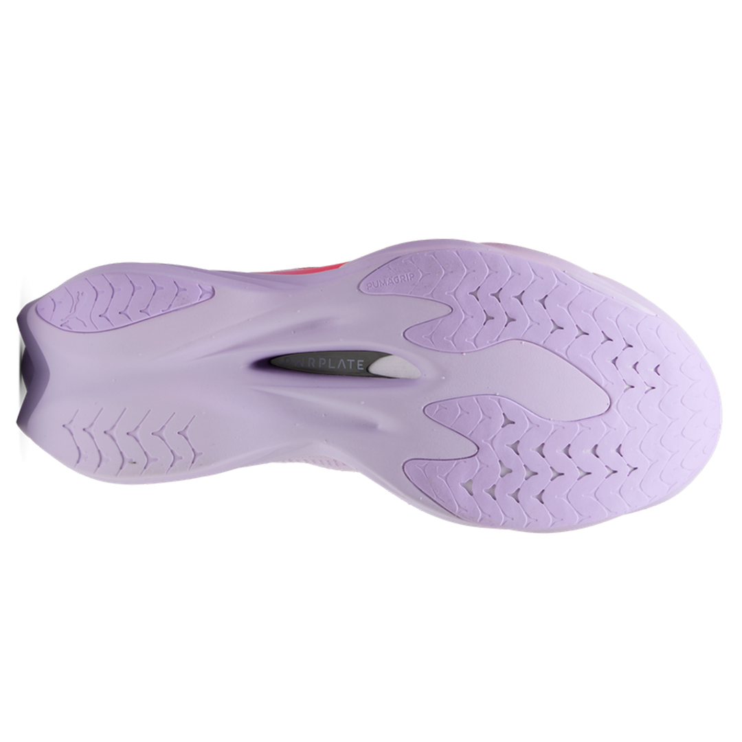 Puma Womens Deviate NITRO Elite 4 - Light Lavender/Ultra Red/Inky Depths - Neutral - AW26