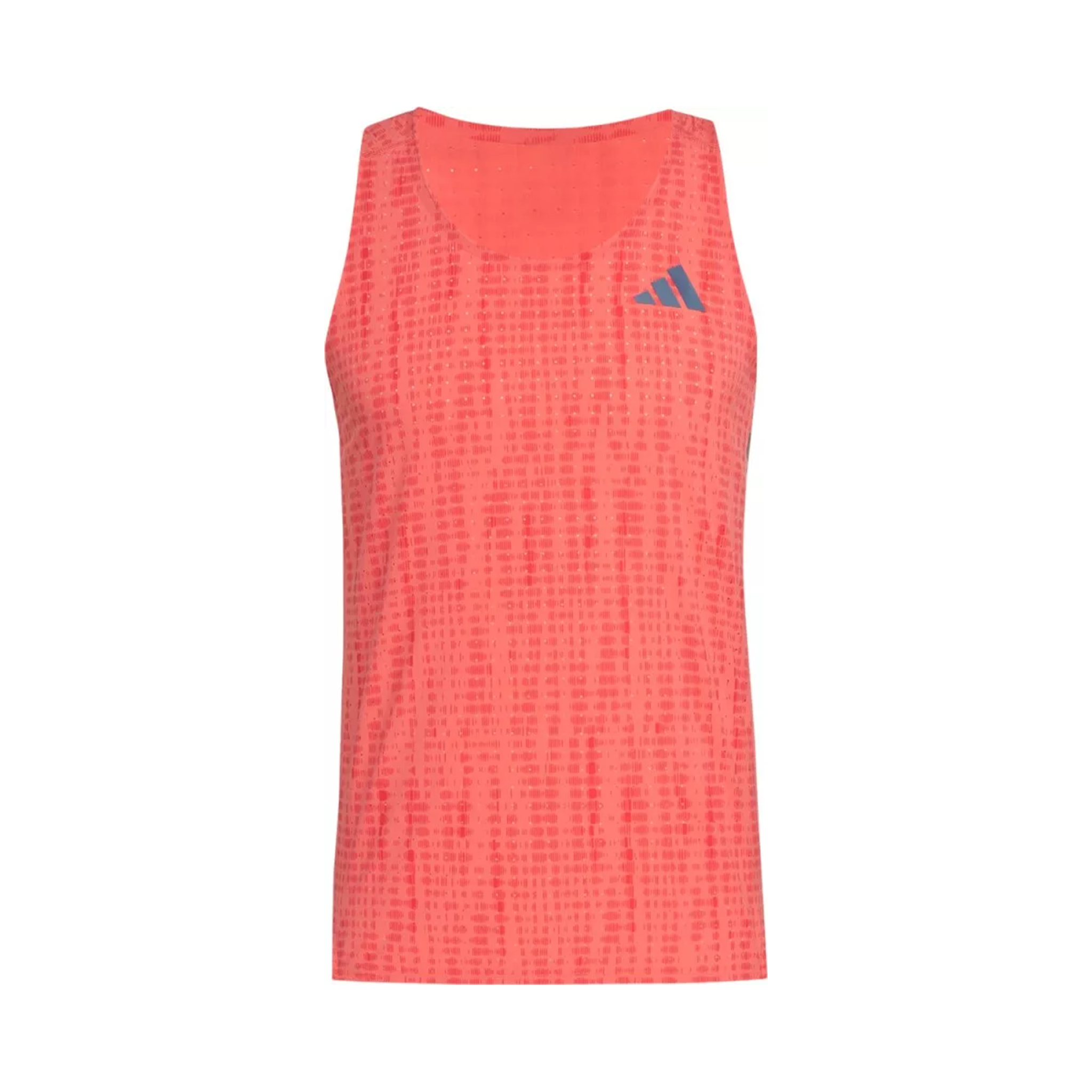 Adidas Mens Adizero Singlet - Semi Turbo