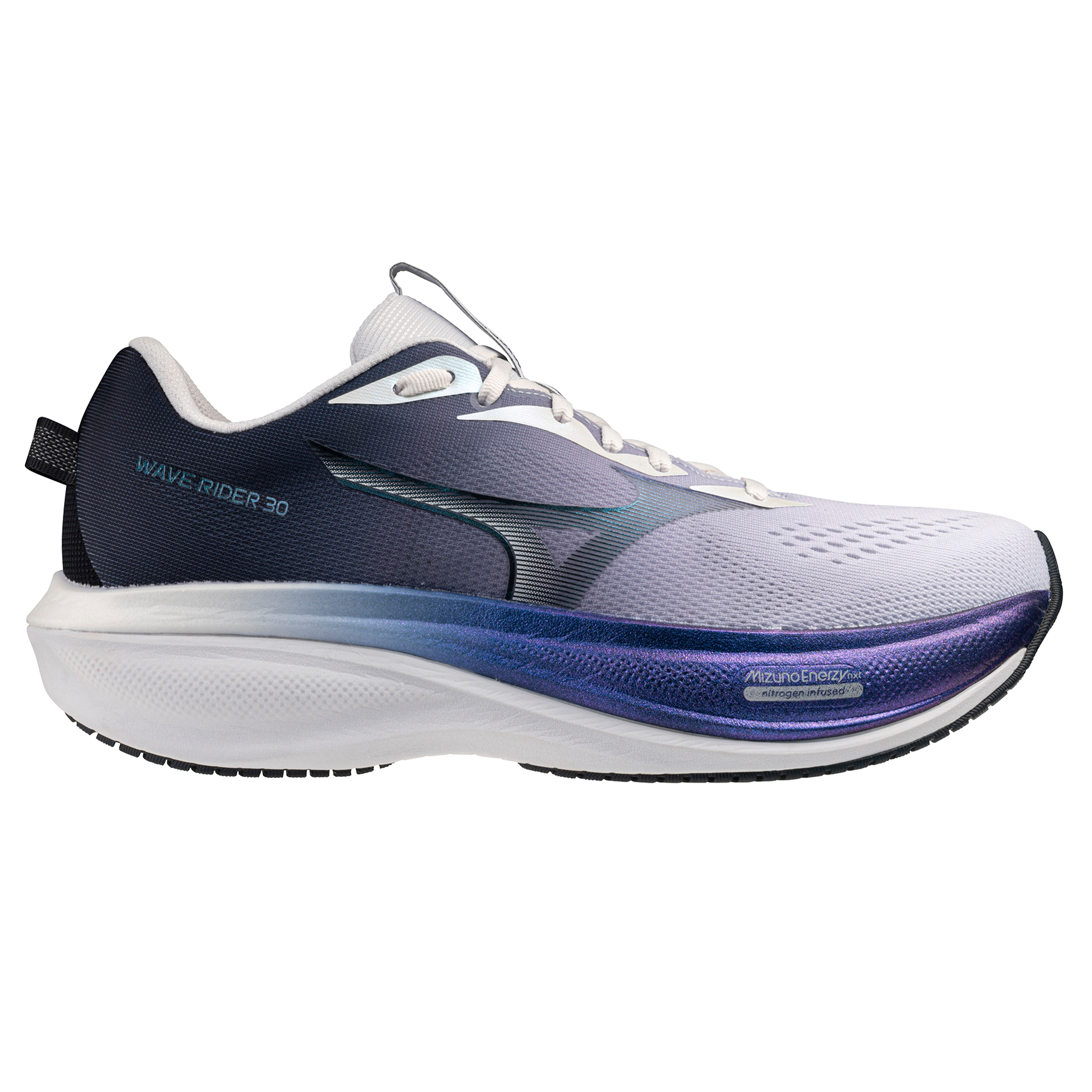 Mizuno Unisex Wave Rider 30 - Vulcan/Lilac Hint/Moonlit Ocean - Neutral - AW26
