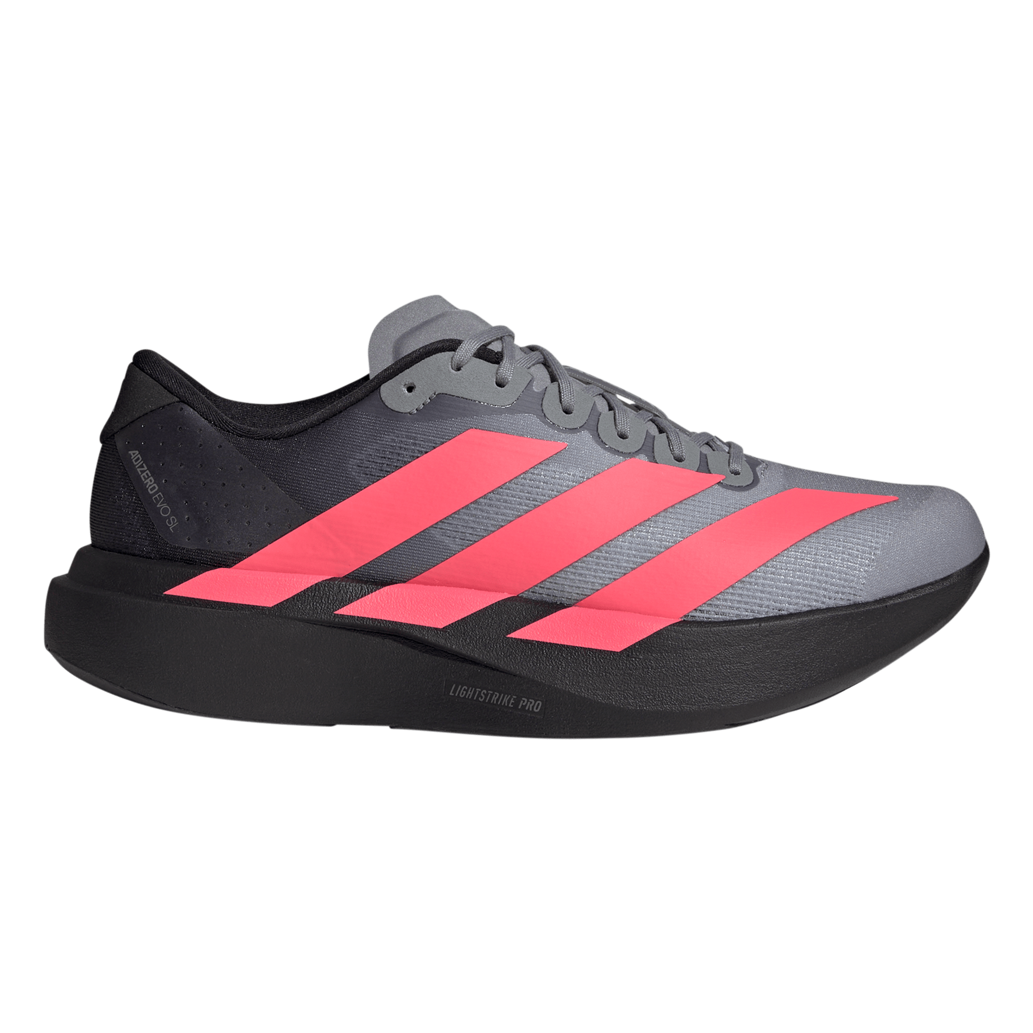 Adidas Mens Adizero Evo SL - Core Black/Solar Turbo/Light Onix - Neutral - AW26