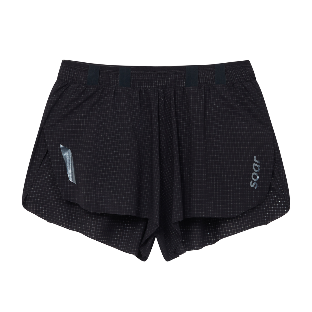 Soar Herren Marathon Short – Schwarz – SS26