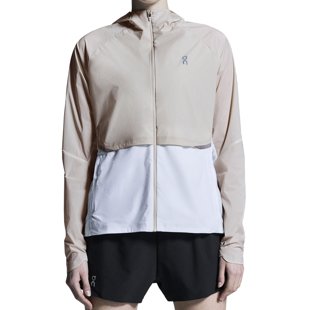 ON Womens Core Jacket - Sand/White - SS25 – Run North West