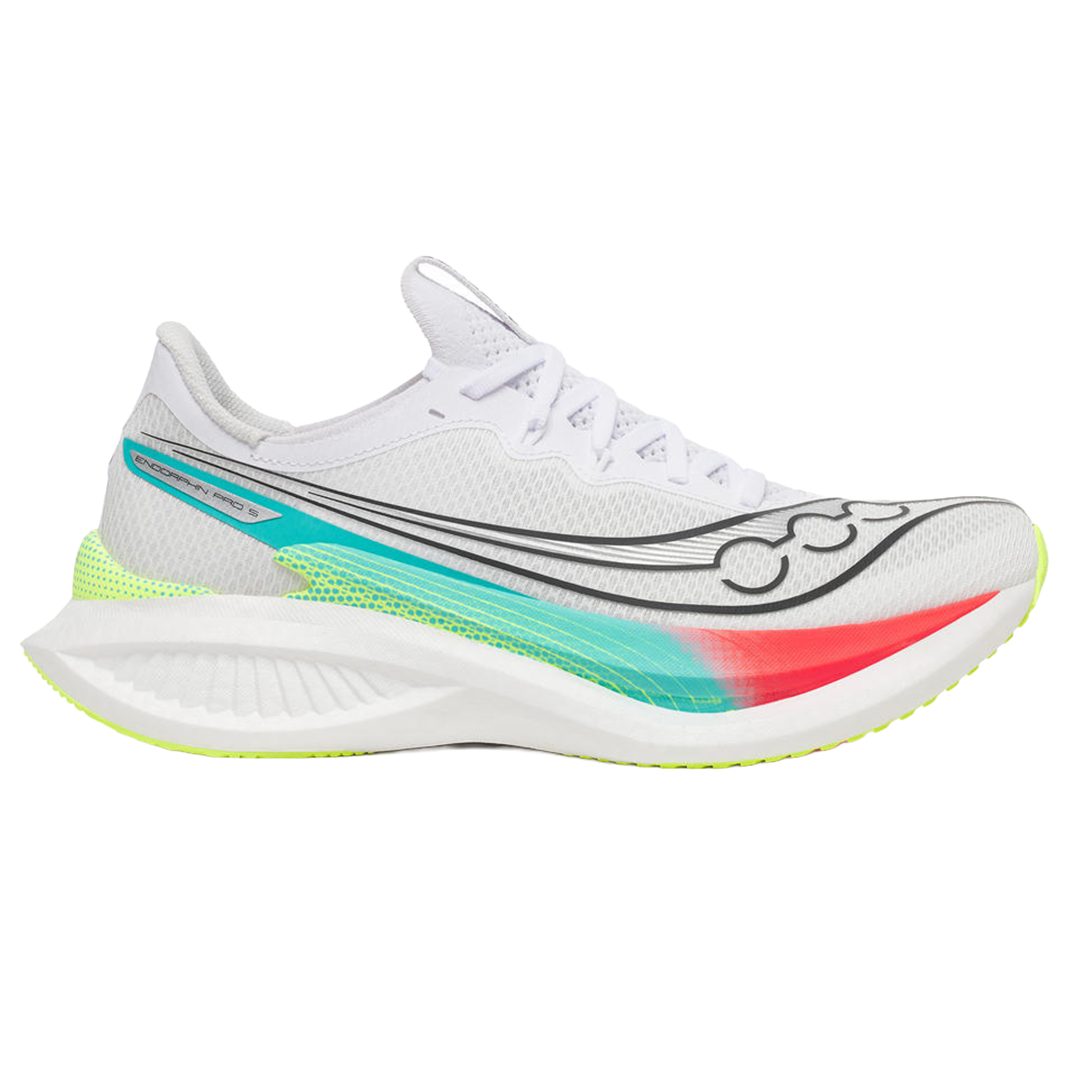Saucony Mens Endorphin Pro 5 - White/Multi - Neutral - AW26